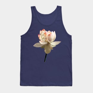 Lotus - Delicate Pink Lotus Tank Top